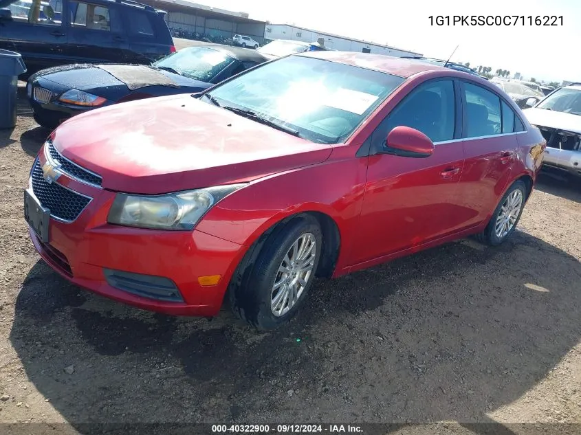 1G1PK5SC0C7116221 2012 Chevrolet Cruze Eco