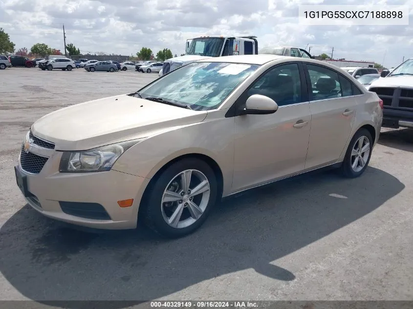 2012 Chevrolet Cruze 2Lt VIN: 1G1PG5SCXC7188898 Lot: 40329149