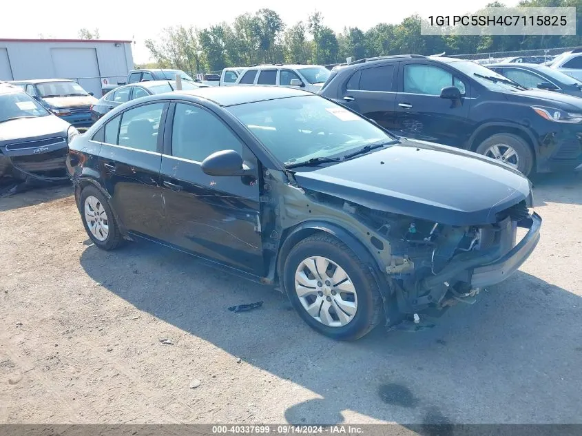 2012 Chevrolet Cruze Ls VIN: 1G1PC5SH4C7115825 Lot: 40337699