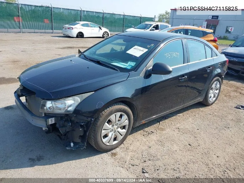 2012 Chevrolet Cruze Ls VIN: 1G1PC5SH4C7115825 Lot: 40337699