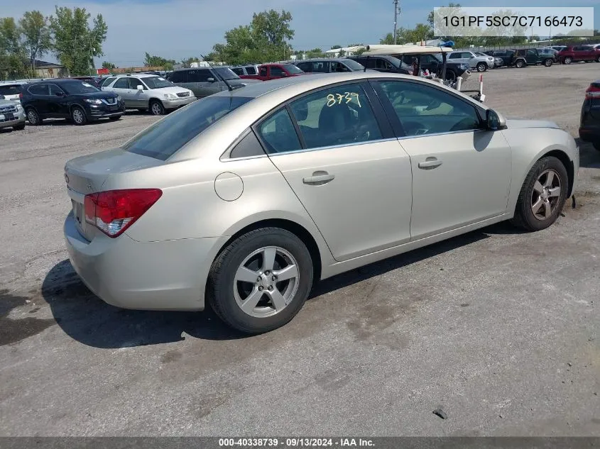 1G1PF5SC7C7166473 2012 Chevrolet Cruze Lt