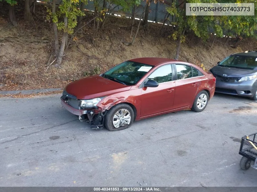 1G1PC5SH5C7403773 2012 Chevrolet Cruze Ls