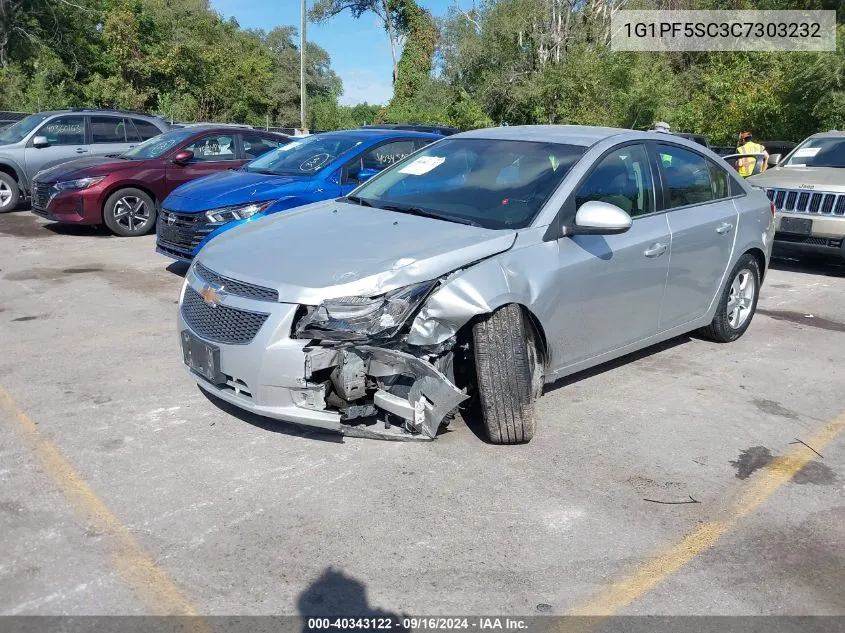 1G1PF5SC3C7303232 2012 Chevrolet Cruze Lt