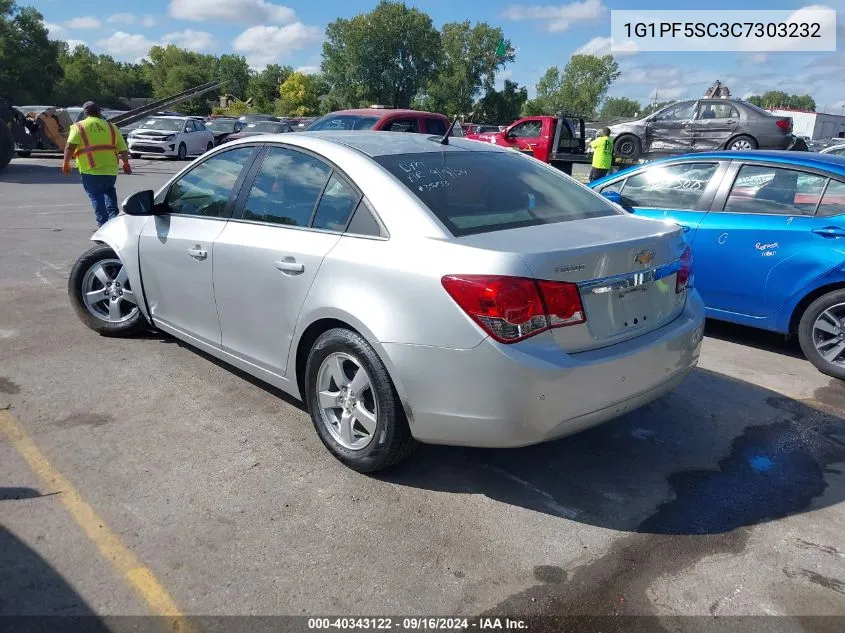 1G1PF5SC3C7303232 2012 Chevrolet Cruze Lt