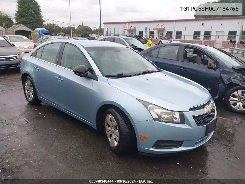 1G1PC5SH0C7184768 2012 Chevrolet Cruze Ls