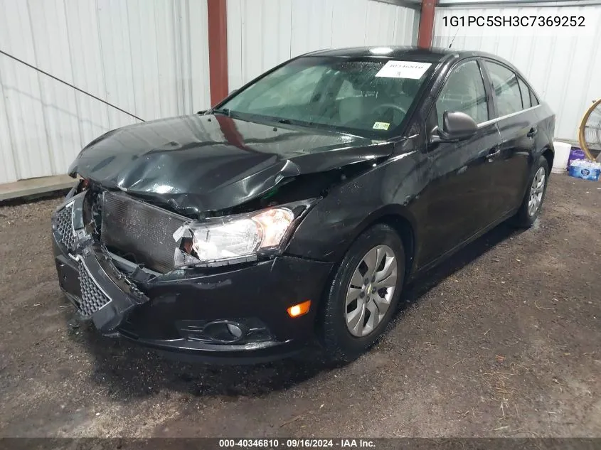 2012 Chevrolet Cruze Ls VIN: 1G1PC5SH3C7369252 Lot: 40346810