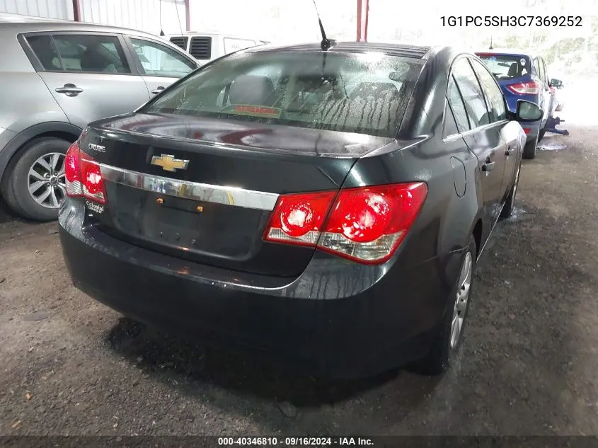 1G1PC5SH3C7369252 2012 Chevrolet Cruze Ls