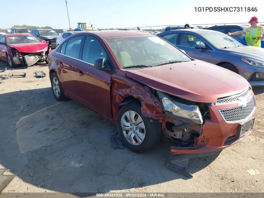 1G1PD5SHXC7311846 2012 Chevrolet Cruze Ls