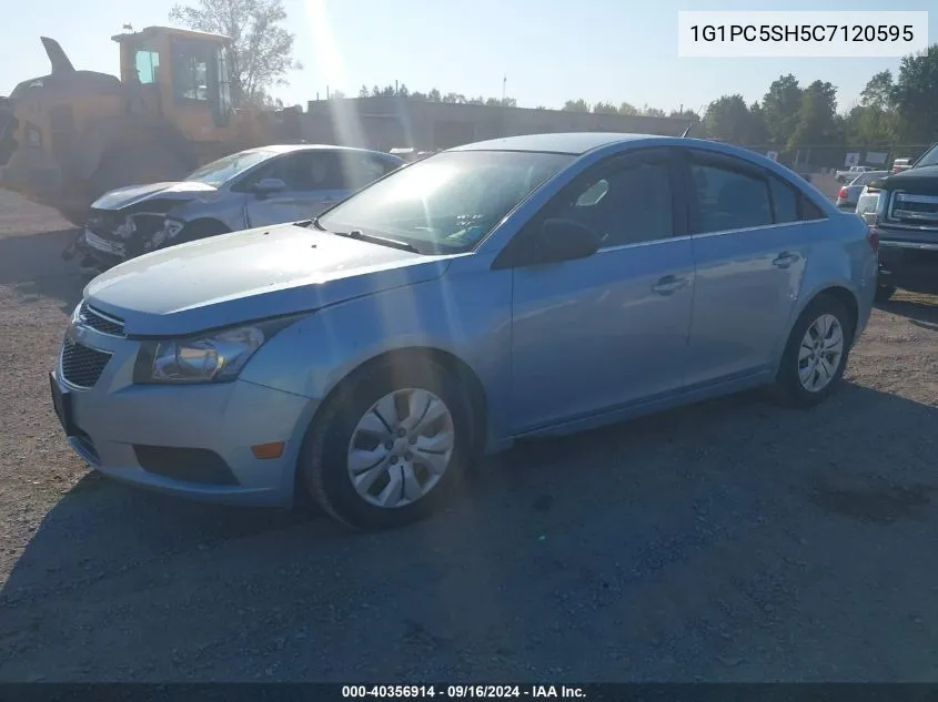 2012 Chevrolet Cruze Ls VIN: 1G1PC5SH5C7120595 Lot: 40363371