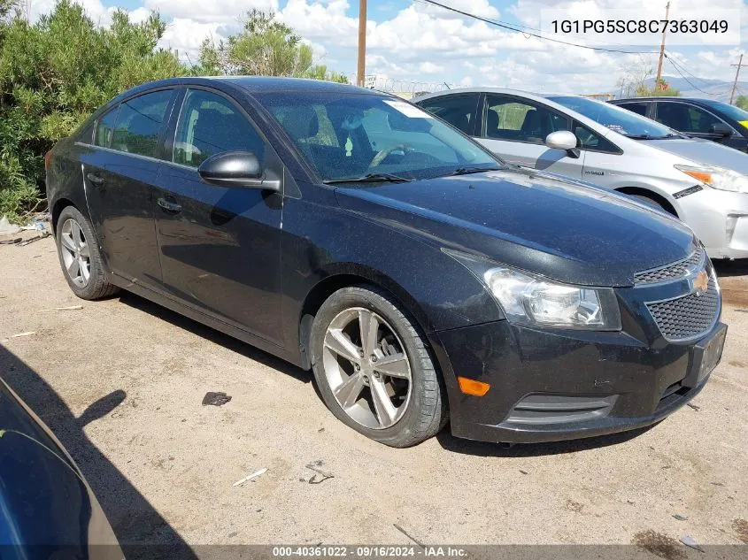 1G1PG5SC8C7363049 2012 Chevrolet Cruze 2Lt