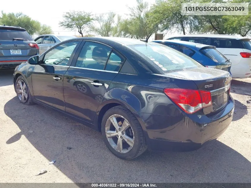 1G1PG5SC8C7363049 2012 Chevrolet Cruze 2Lt