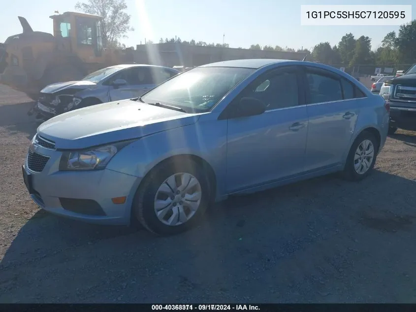 2012 Chevrolet Cruze Ls VIN: 1G1PC5SH5C7120595 Lot: 40363371