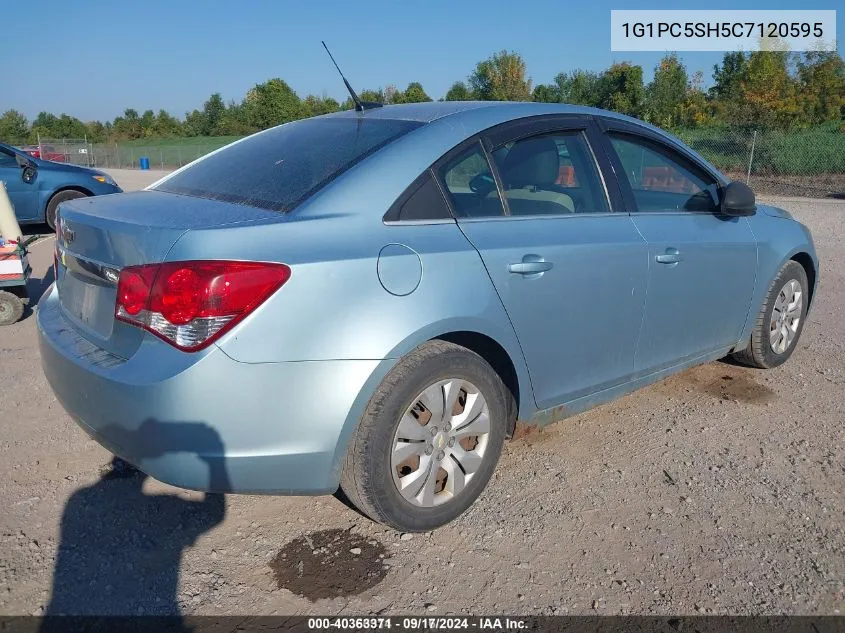 2012 Chevrolet Cruze Ls VIN: 1G1PC5SH5C7120595 Lot: 40363371