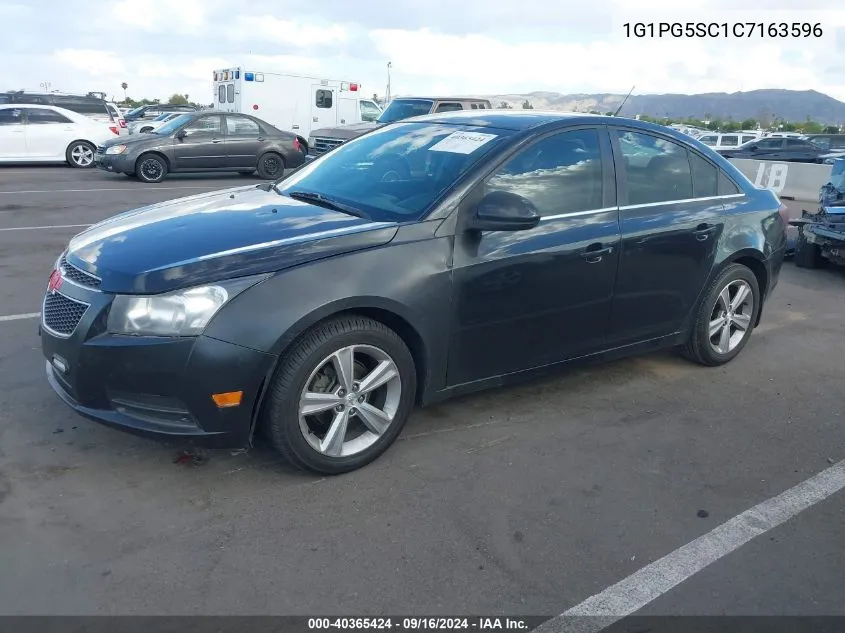 2012 Chevrolet Cruze 2Lt VIN: 1G1PG5SC1C7163596 Lot: 40365424