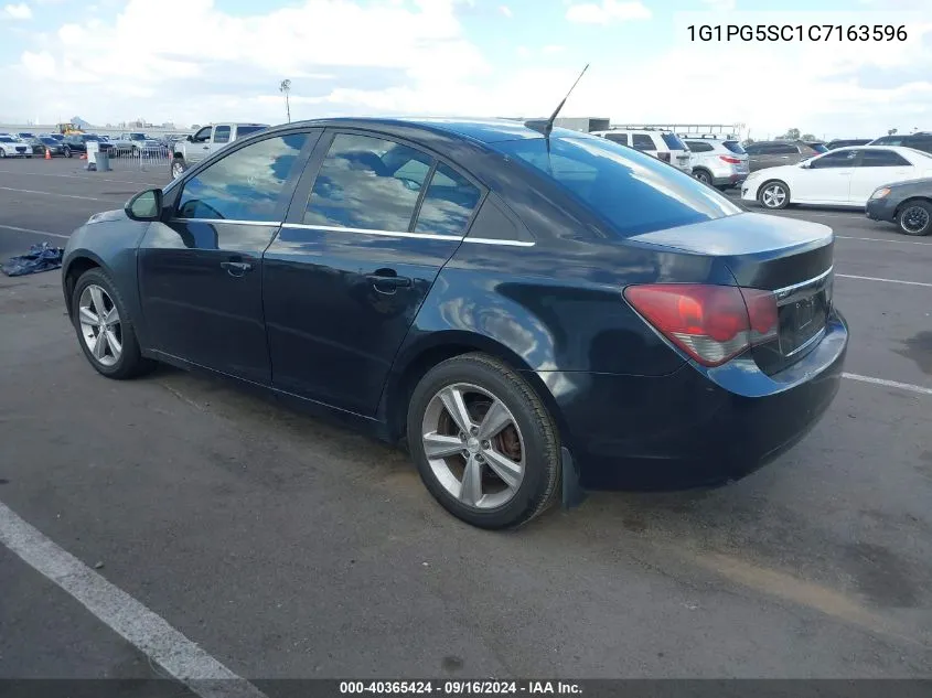 2012 Chevrolet Cruze 2Lt VIN: 1G1PG5SC1C7163596 Lot: 40365424