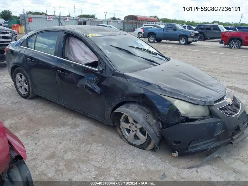 1G1PF5SC8C7236191 2012 Chevrolet Cruze 1Lt