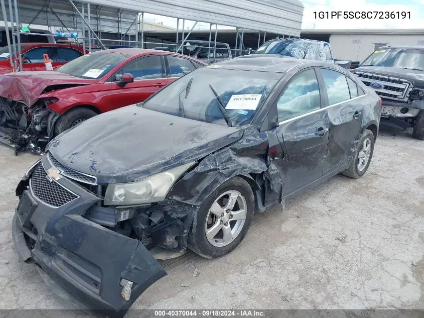 1G1PF5SC8C7236191 2012 Chevrolet Cruze 1Lt