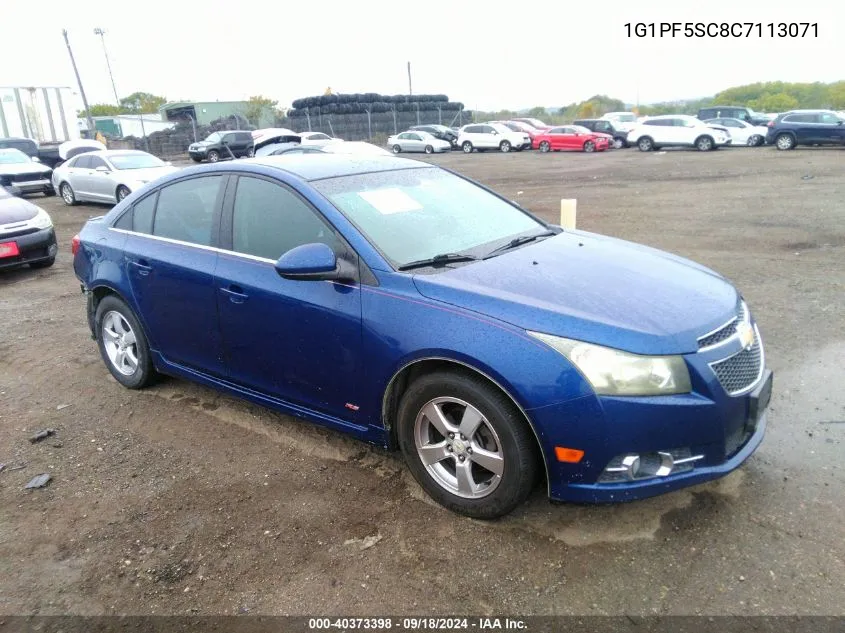 2012 Chevrolet Cruze Lt VIN: 1G1PF5SC8C7113071 Lot: 40373398