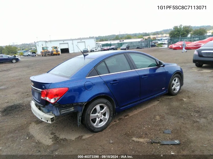 2012 Chevrolet Cruze Lt VIN: 1G1PF5SC8C7113071 Lot: 40373398