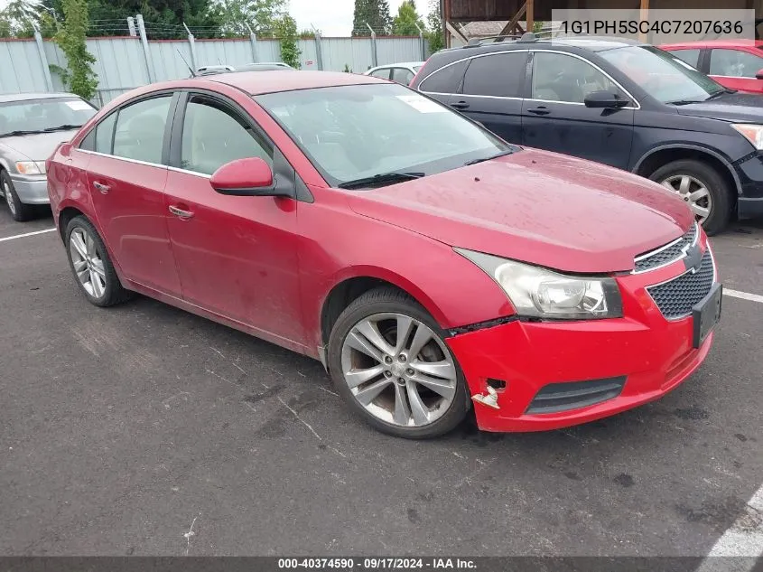 1G1PH5SC4C7207636 2012 Chevrolet Cruze Ltz