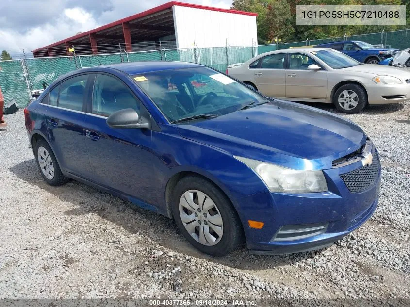 1G1PC5SH5C7210488 2012 Chevrolet Cruze Ls