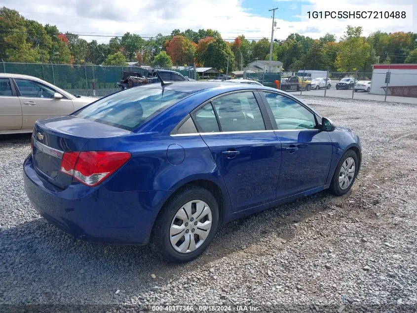 2012 Chevrolet Cruze Ls VIN: 1G1PC5SH5C7210488 Lot: 40377366