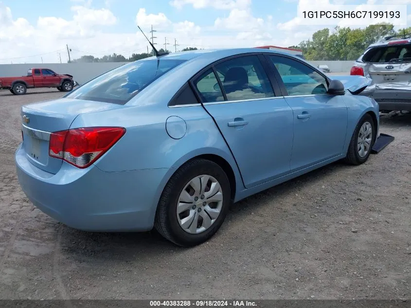 2012 Chevrolet Cruze Ls VIN: 1G1PC5SH6C7199193 Lot: 40383288