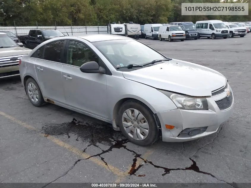 2012 Chevrolet Cruze Ls VIN: 1G1PD5SH2C7198555 Lot: 40387039