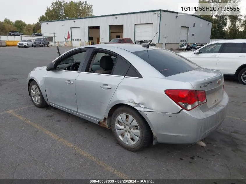 2012 Chevrolet Cruze Ls VIN: 1G1PD5SH2C7198555 Lot: 40387039