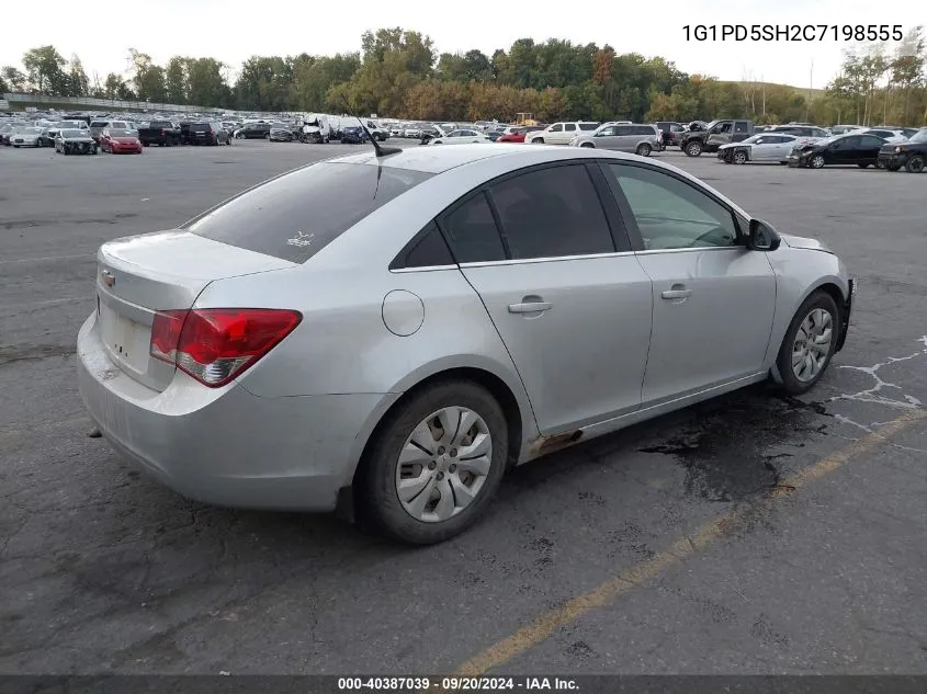 2012 Chevrolet Cruze Ls VIN: 1G1PD5SH2C7198555 Lot: 40387039