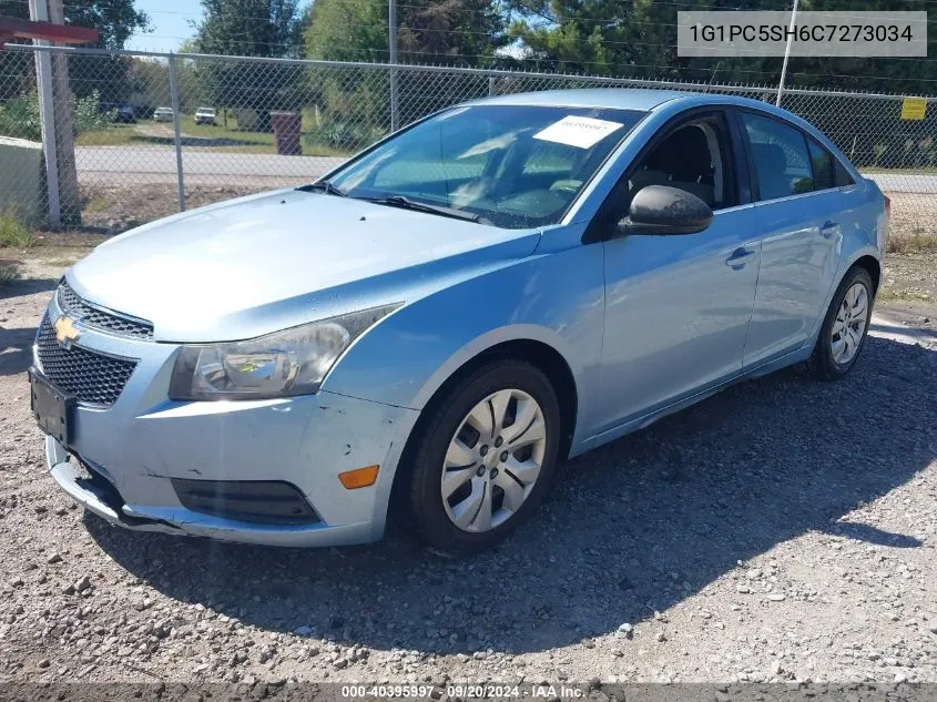 2012 Chevrolet Cruze Ls VIN: 1G1PC5SH6C7273034 Lot: 40395997