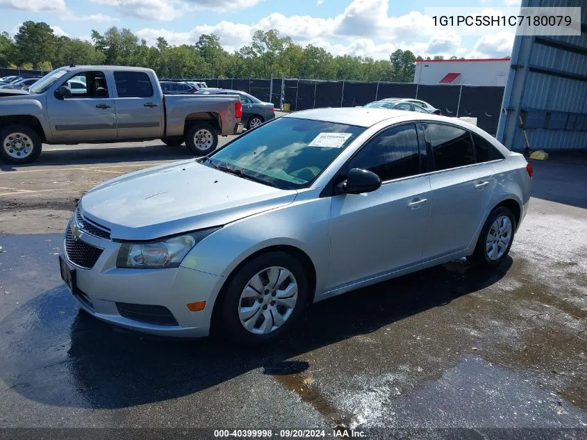 1G1PC5SH1C7180079 2012 Chevrolet Cruze Ls