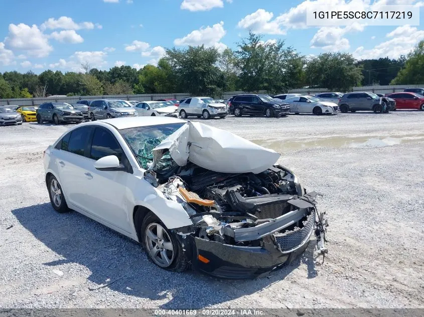 2012 Chevrolet Cruze Lt VIN: 1G1PE5SC8C7117219 Lot: 40401669