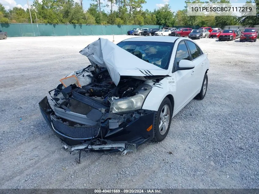 2012 Chevrolet Cruze Lt VIN: 1G1PE5SC8C7117219 Lot: 40401669