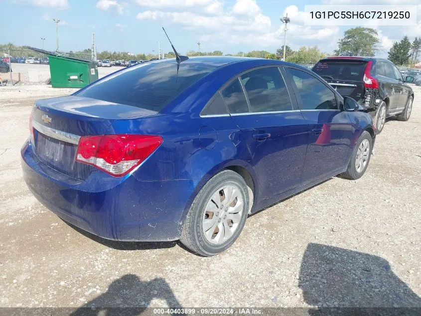 1G1PC5SH6C7219250 2012 Chevrolet Cruze Ls