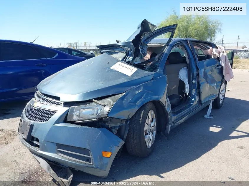 1G1PC5SH8C7222408 2012 Chevrolet Cruze Ls