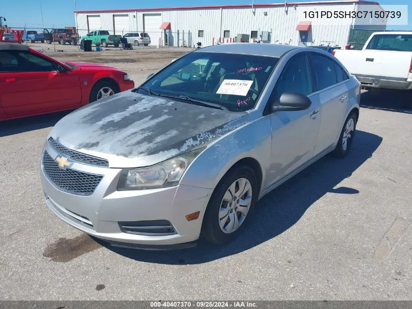 2012 Chevrolet Cruze Ls VIN: 1G1PD5SH3C7150739 Lot: 40407370