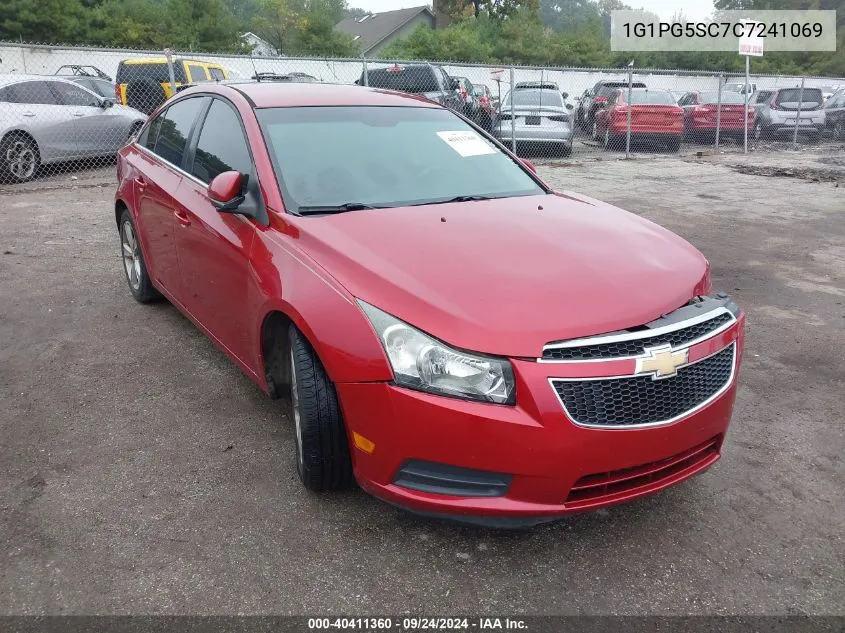 1G1PG5SC7C7241069 2012 Chevrolet Cruze 2Lt