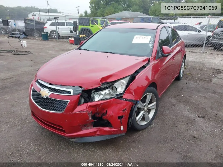 2012 Chevrolet Cruze 2Lt VIN: 1G1PG5SC7C7241069 Lot: 40411360