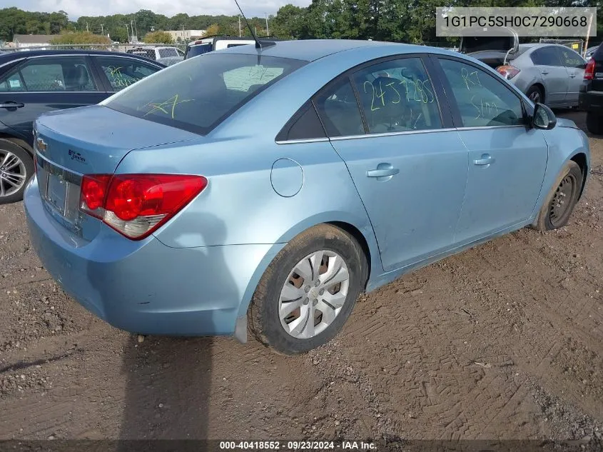 1G1PC5SH0C7290668 2012 Chevrolet Cruze Ls