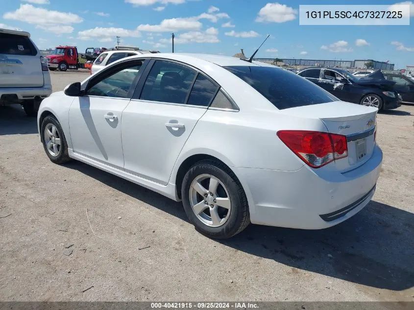 2012 Chevrolet Cruze 1Lt VIN: 1G1PL5SC4C7327225 Lot: 40421915