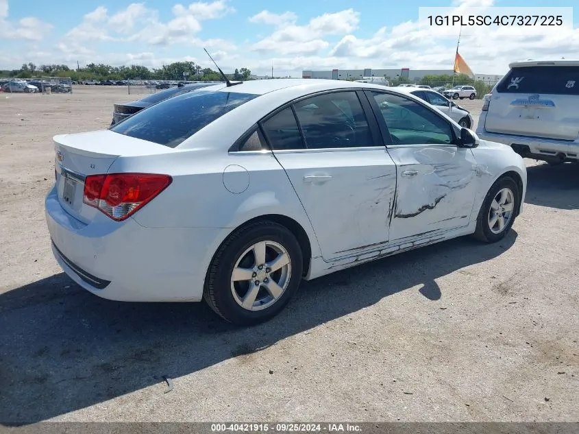 2012 Chevrolet Cruze 1Lt VIN: 1G1PL5SC4C7327225 Lot: 40421915