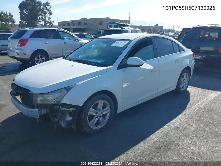 2012 Chevrolet Cruze Ls VIN: 1G1PC5SH5C7130026 Lot: 40422279