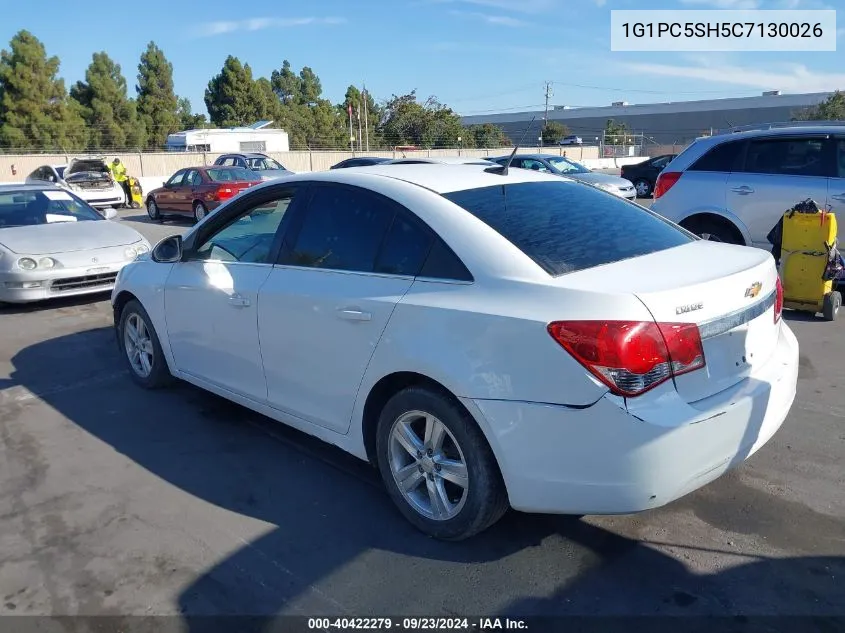 2012 Chevrolet Cruze Ls VIN: 1G1PC5SH5C7130026 Lot: 40422279