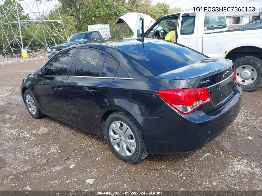 1G1PC5SH8C7366153 2012 Chevrolet Cruze Ls