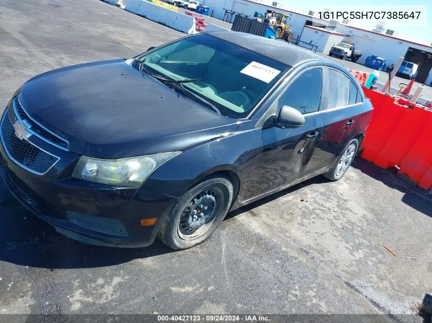 2012 Chevrolet Cruze Ls VIN: 1G1PC5SH7C7385647 Lot: 40427123