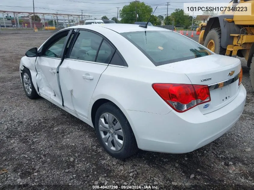 2012 Chevrolet Cruze Ls VIN: 1G1PC5SH1C7348223 Lot: 40427298