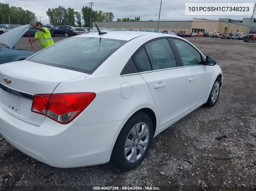 2012 Chevrolet Cruze Ls VIN: 1G1PC5SH1C7348223 Lot: 40427298