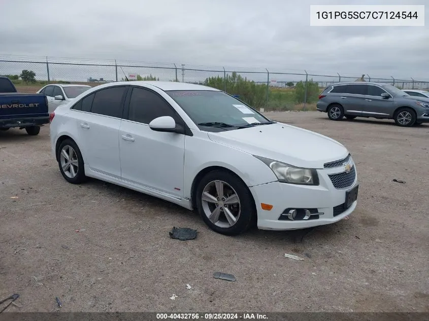 2012 Chevrolet Cruze 2Lt VIN: 1G1PG5SC7C7124544 Lot: 40432756