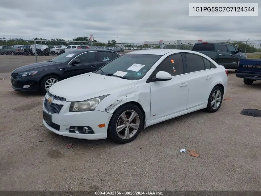 2012 Chevrolet Cruze 2Lt VIN: 1G1PG5SC7C7124544 Lot: 40432756